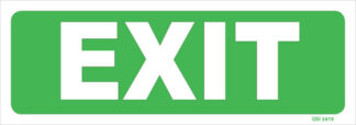 exit sign