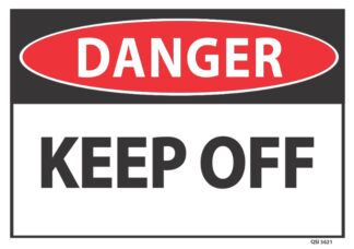 danger keep off