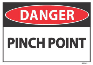 danger pinch point