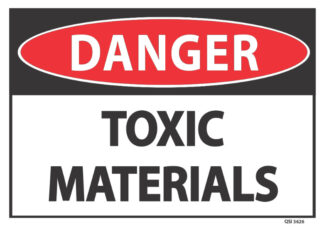 danger toxic materials
