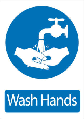 wash hands