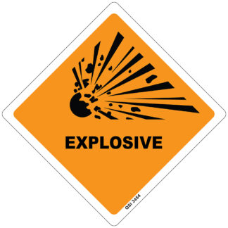 Explosive 250mm x 250mm