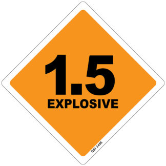 1.5 Explosive 250mm x 250mm