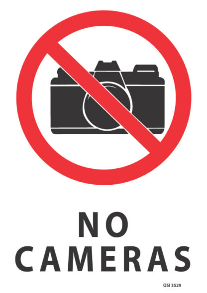 No Cameras