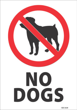 No Dogs