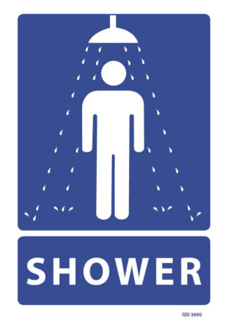 Shower Sign