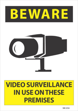 Beware Video Surveillance On These Premises