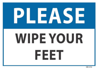 Please Wipe Your Feet