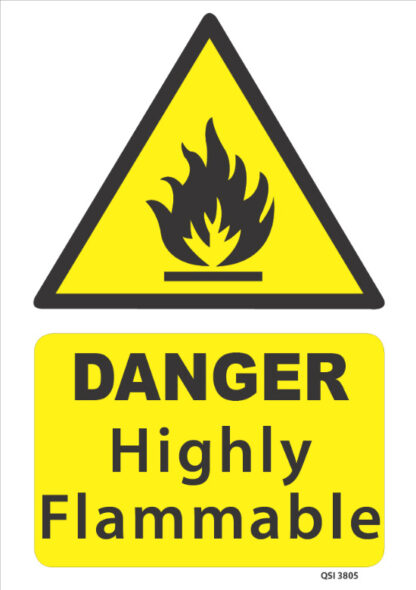 danger highly flammable