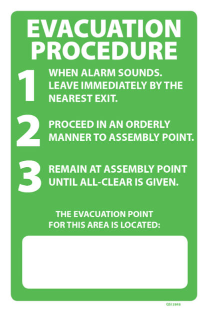 Evacuation Procedure