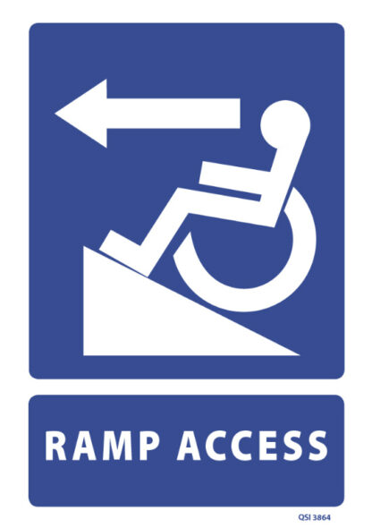 Ramp Access Left Arrow