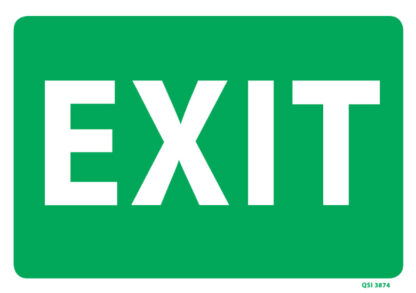 Large Exit Sign