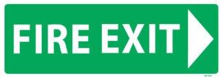 Fire Exit Arrow Right