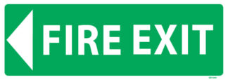 Fire Exit Arrow Left