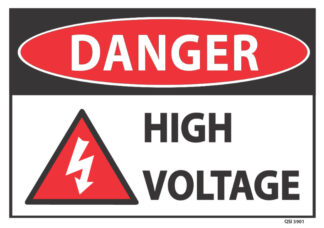 Danger High Voltage