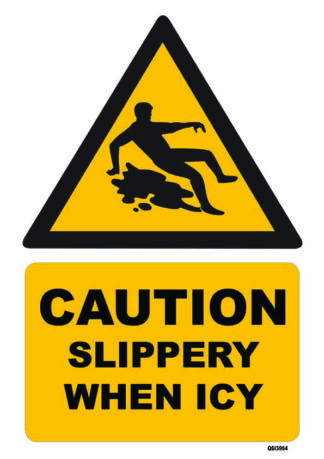 Caution Slippery When Icy