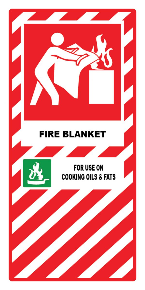 Fire Blanket Sign Industrial Signs