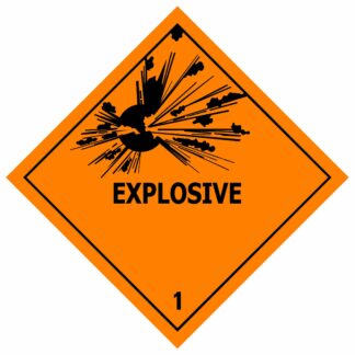EXPLOSIVE (Class 1)