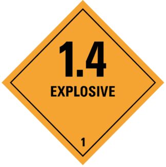 EXPLOSIVE 1.4 (Class 1)