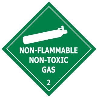NON-FLAMMABLE NON-TOXIC GAS (Class 2)