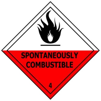 SPONTANEOUSLY COMBUSTIBLE (Class 4)