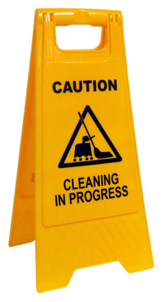 Caution Cleaning In Progress