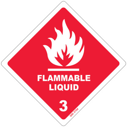 Flammable Liquid 3 250mm x 250mm
