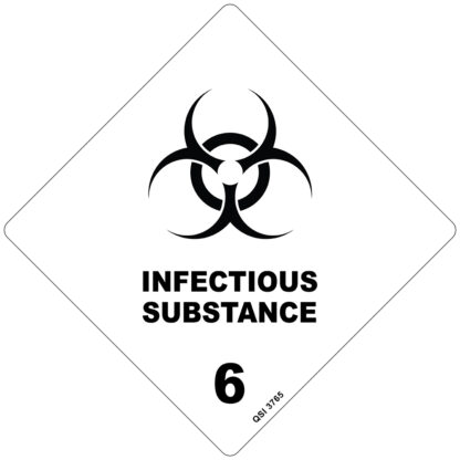 Infectious Substance 250mm x 250mm