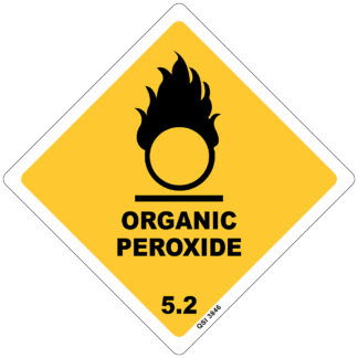 Organic Peroxide 250mm x 250mm