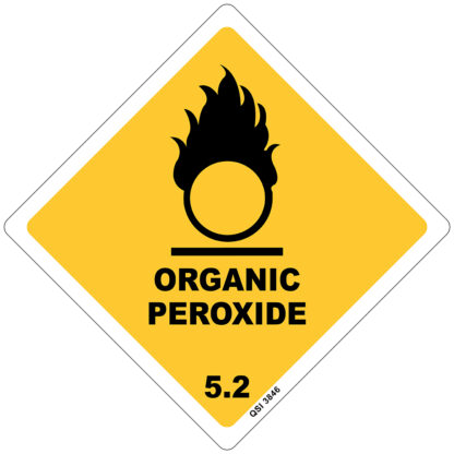 Organic Peroxide 250mm x 250mm
